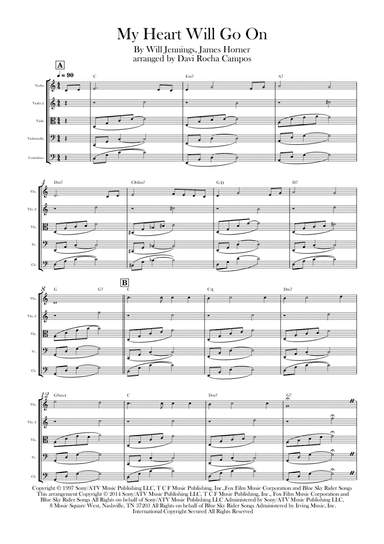 My Heart Will Go On (love Theme From 'titanic')