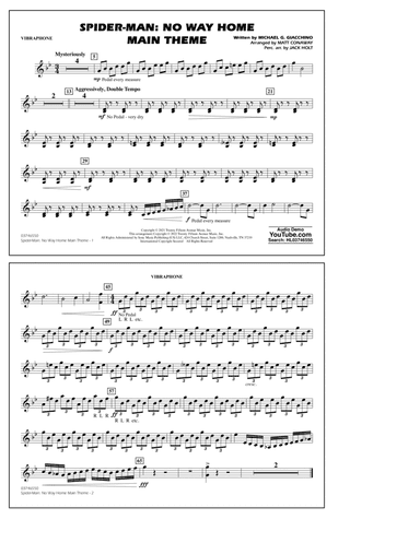 Spider-Man: No Way Home Main Theme (arr. Conaway) - Vibraphone