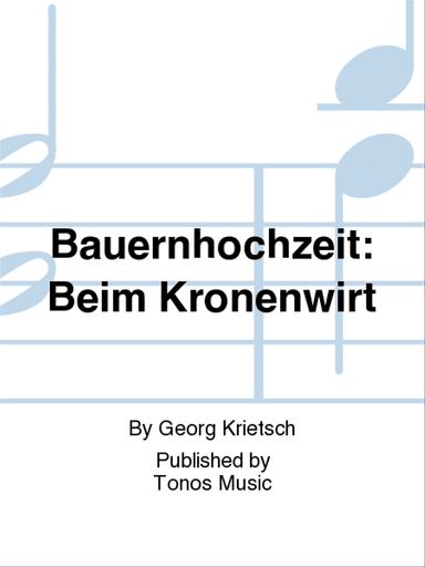 Bauernhochzeit: Beim Kronenwirt