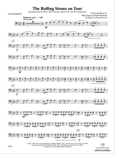 The Rolling Stones on Tour: 3rd Trombone
