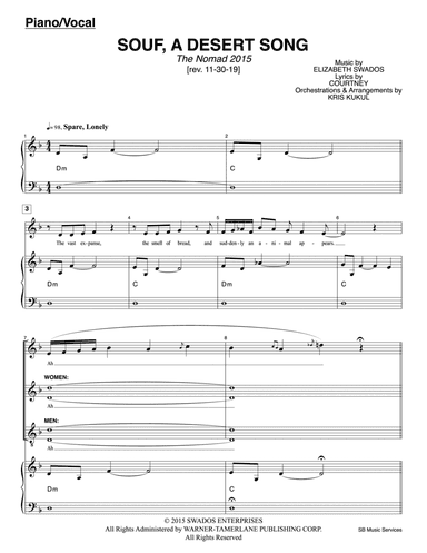 Souf, A Desert Song (The Nomad 2015)