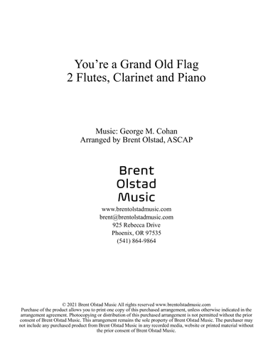 You're a Grand Old Flag