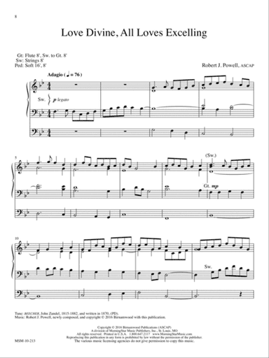 Love Divine, All Loves Excelling (Downloadable)