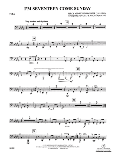 I'm Seventeen Come Sunday: Tuba