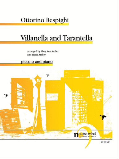 Villanella and Tarantella for Piccolo and Piano