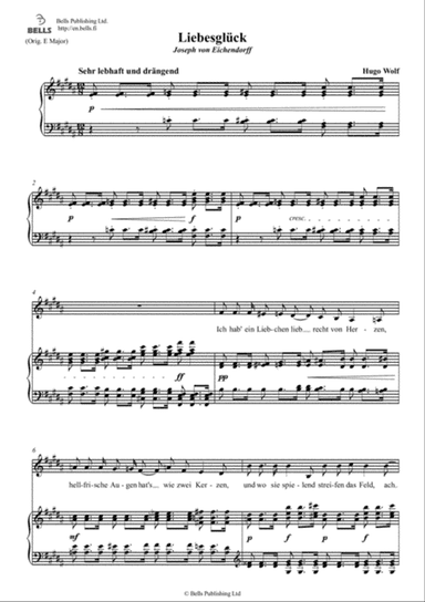 Liebesgluck (B Major)