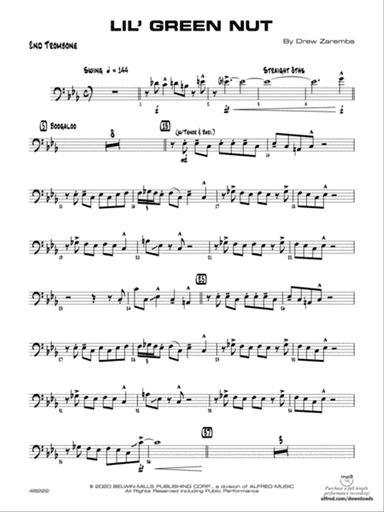 Lil' Green Nut: 2nd Trombone