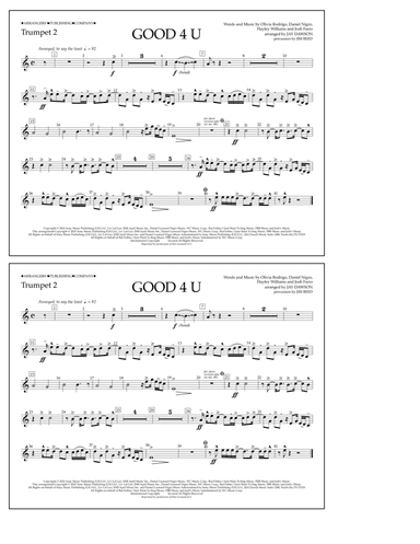 good 4 u (arr. Jay Dawson) - Trumpet 2