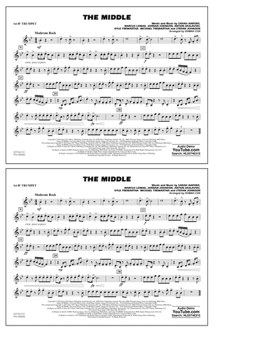 The Middle (arr. Ishbah Cox) - 1st Bb Trumpet