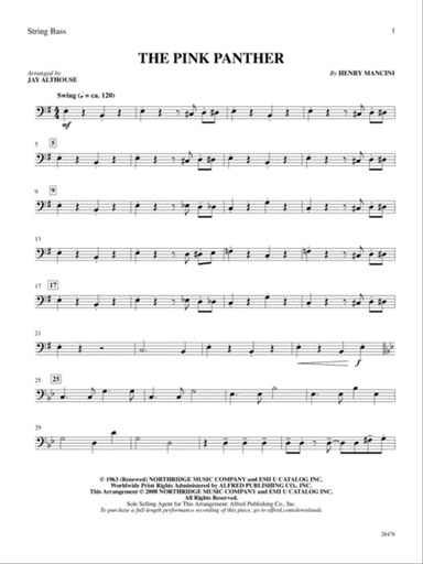 The Pink Panther: String Bass