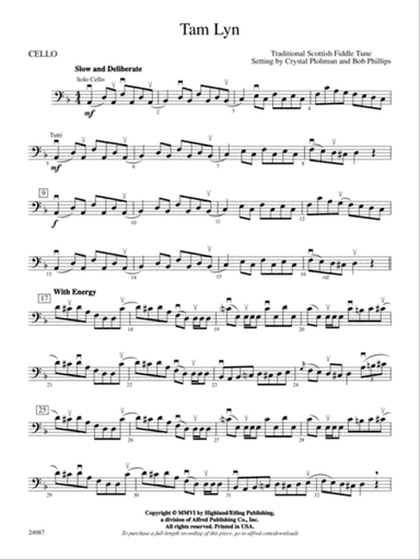 Tam Lyn: Cello