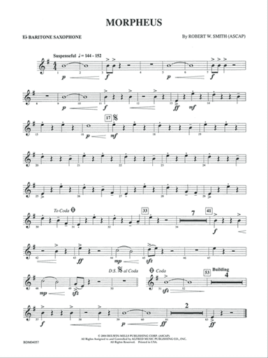 Morpheus: E-flat Baritone Saxophone