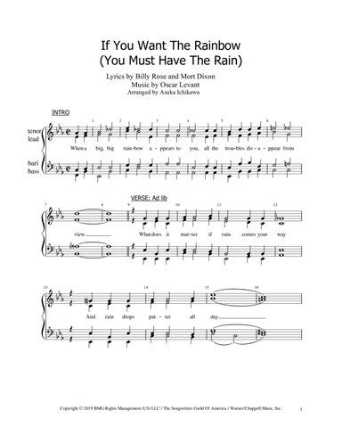 If You Want The Rainbow