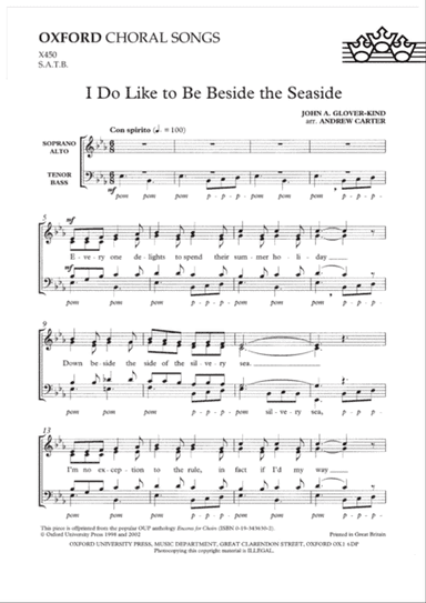 I do like to be beside the seaside