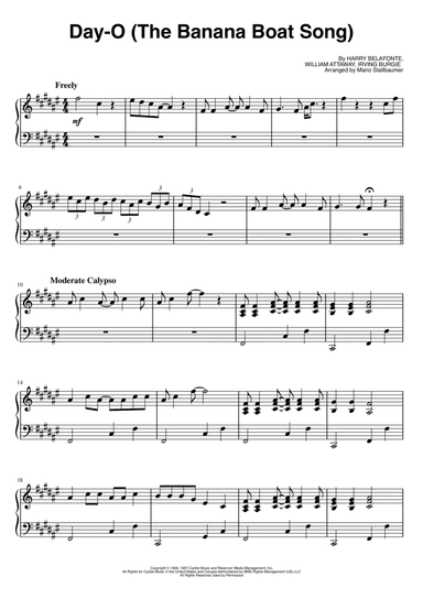 Day-o (the Banana Boat Song)