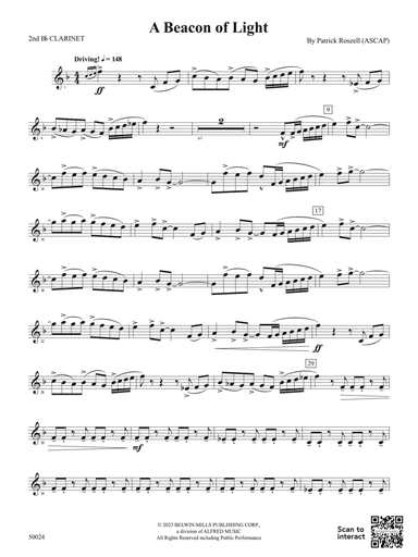 A Beacon of Light: 2nd B-flat Clarinet