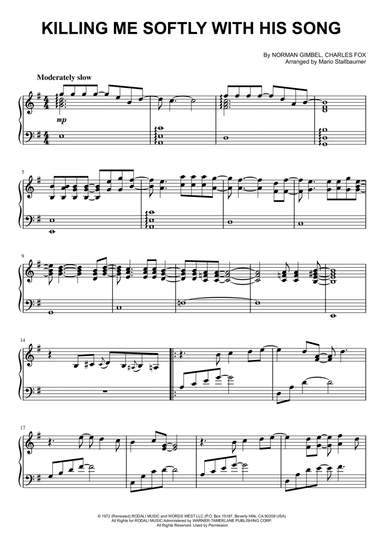 Killing Me Softly With His Song