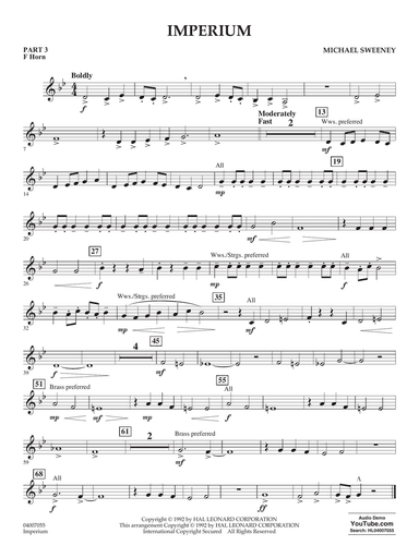 Imperium - Pt.3 - F Horn