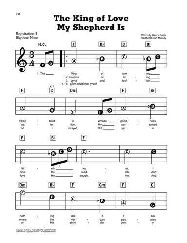 The King Of Love My Shepherd Is