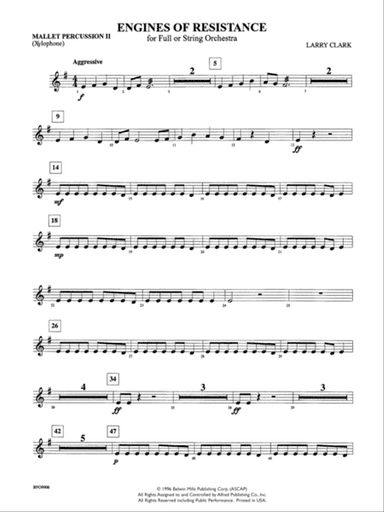 Engines of Resistance: 2nd Mallet Percussion