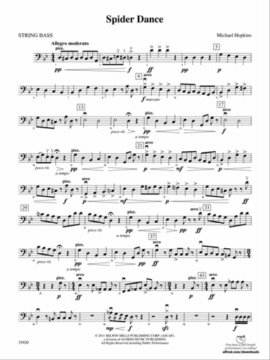 Spider Dance: String Bass