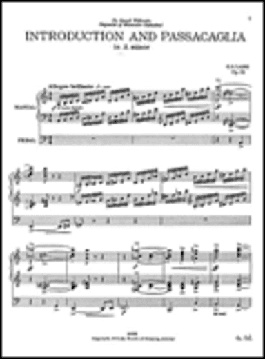 C.S. Lang: Introduction And Passacaglia for Organ