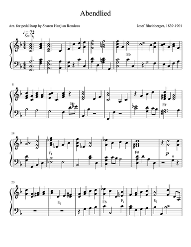Abendlied (Evening Song)