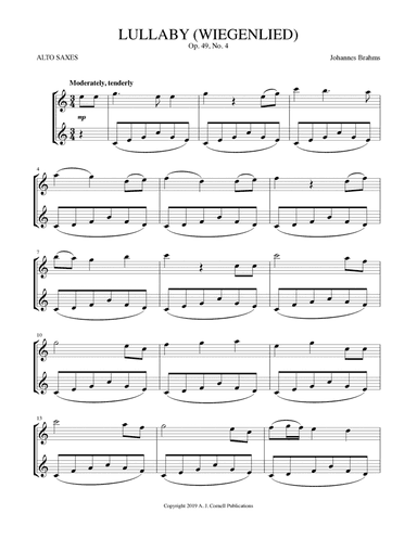 Lullaby (Wiegenlied)