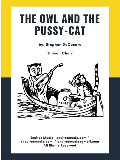 The Owl And The Pussy-Cat (Unison choir)
