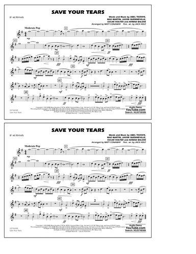 Save Your Tears (arr. Conaway & Holt) - Eb Alto Sax