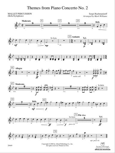 Themes from Piano Concerto No. 2: Mallets