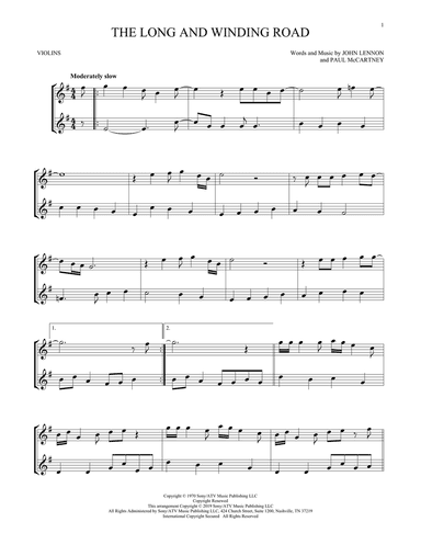 The Long And Winding Road