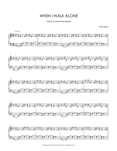 When I Walk Alone