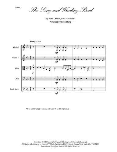 The Long And Winding Road