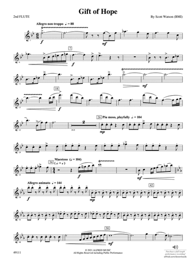 Gift of Hope: 2nd Flute