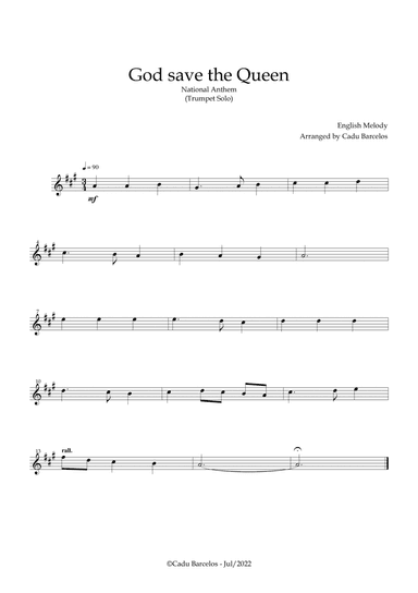God save the Queen (Trumpet solo)