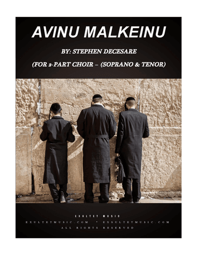 Avinu Malkeinu (for 2-part choir - (Soprano and Tenor)