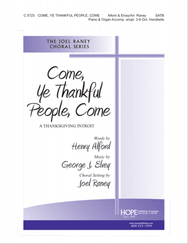 Come, Ye Thankful People, Come