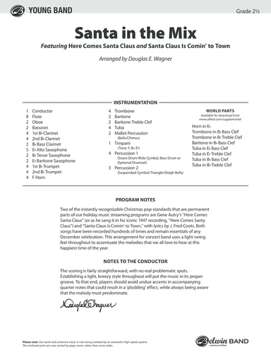 Santa in the Mix: Score