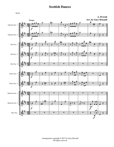 Scottish Dances - Opus 44