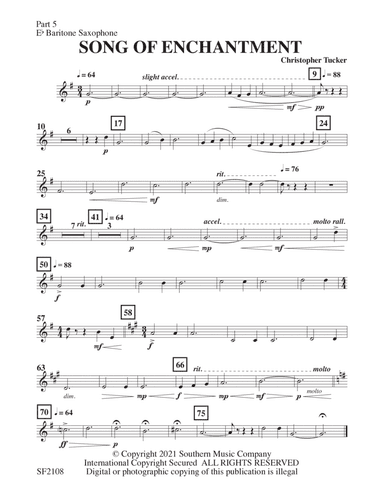 Song of Enchantment - Baritone Sax 5