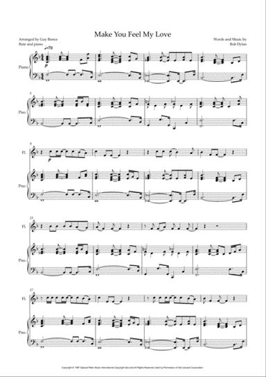 Make You Feel My Love