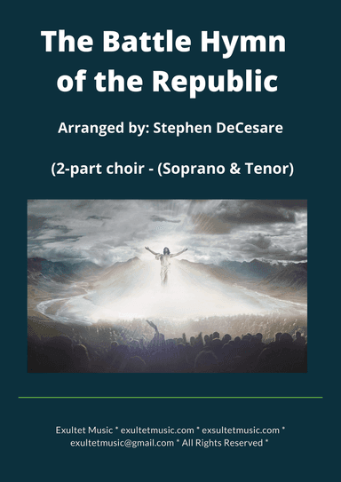 The Battle Hymn of the Republic (2-part choir - (Soprano and Tenor)