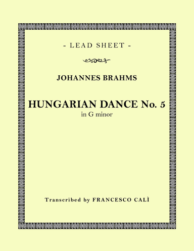 Hungarian Dance No. 5 (in Gm)