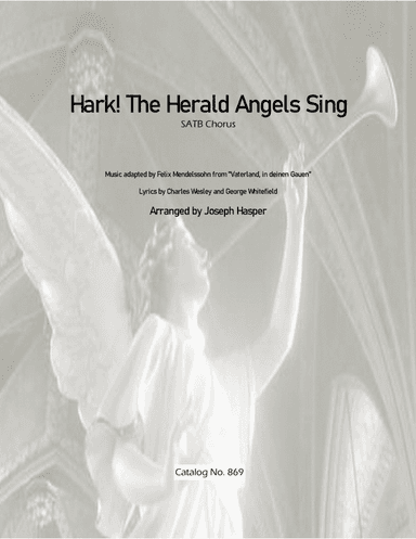 Hark! The Herald Angels Sing (SATB)
