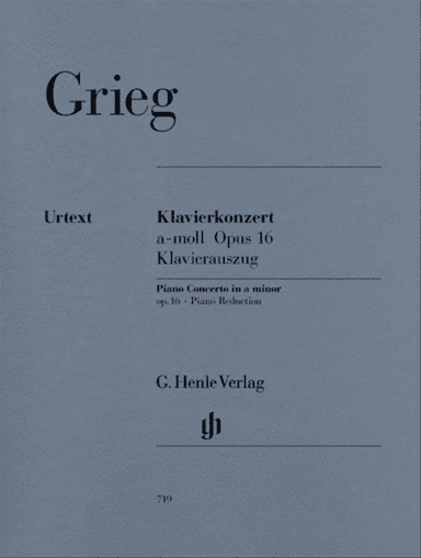 Grieg - Concerto Op 16 A Min 2 Pno 4 Hand