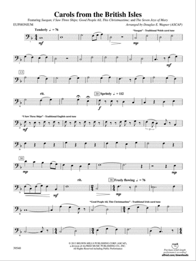 Carols from the British Isles: Baritone B.C.
