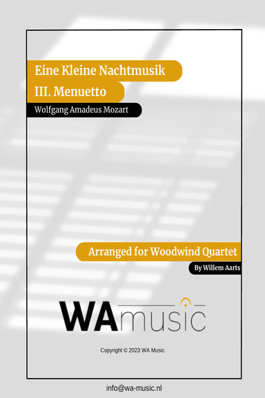 Eine Kleine Nachtmusik III. Menuetto