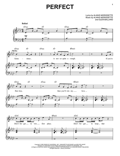 Perfect (from Jagged Little Pill The Musical)