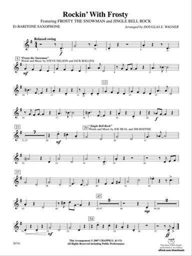 Rockin' with Frosty: E-flat Baritone Saxophone